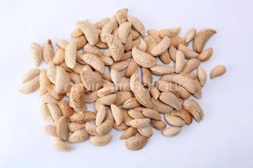 organic in-shell almonds
